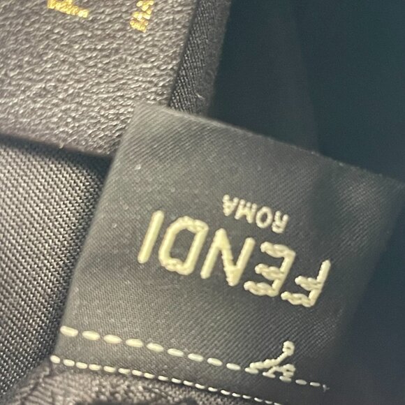 Fendi Baguette Camera Crossbody Bag in Turquoise Blue - Preowned - Picture 15 of 16